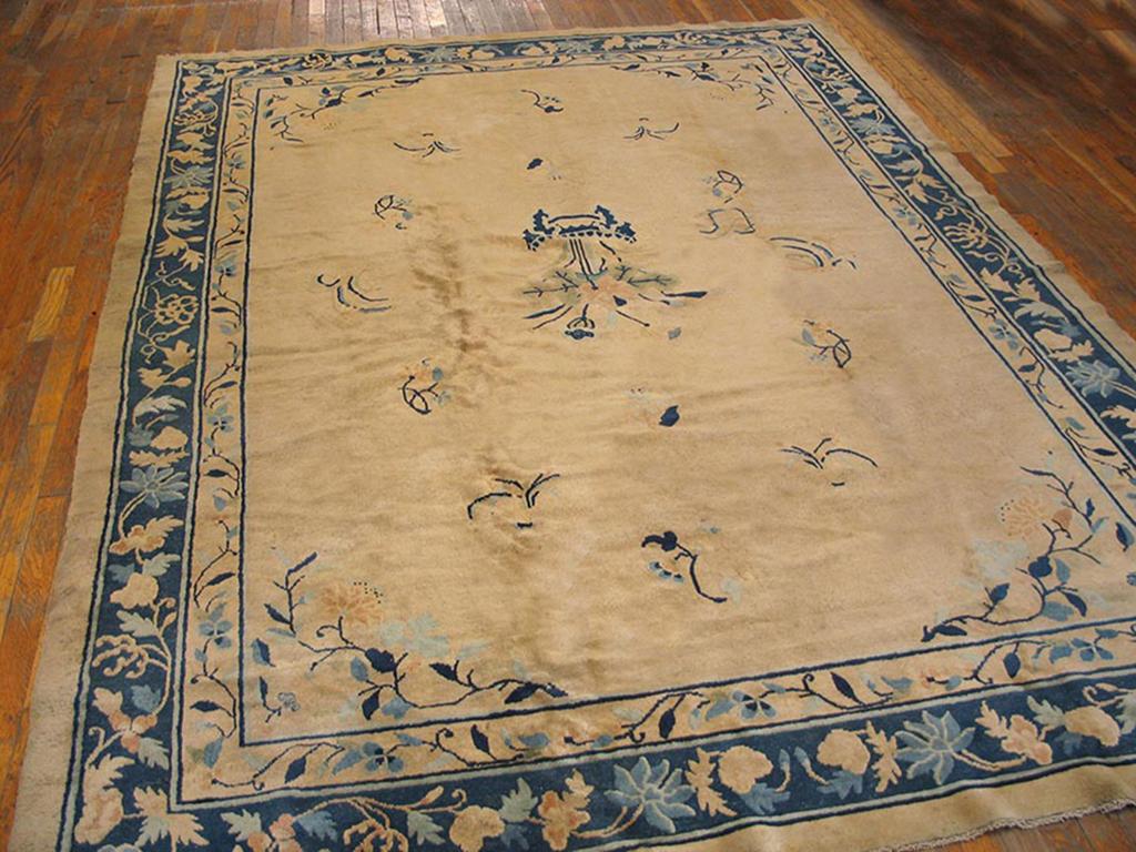 Antique Chinese, Peking rug, size: 7'2