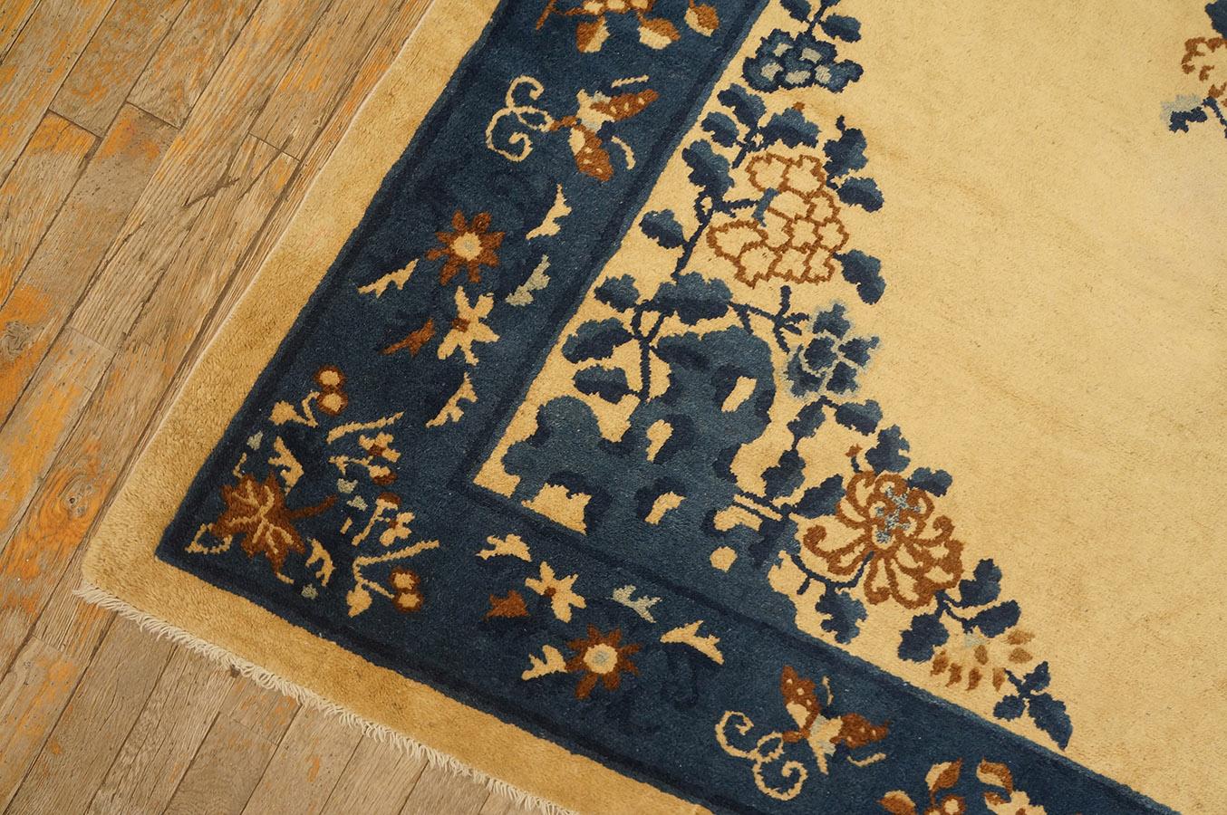 Alfombra china de Pekín de principios del siglo XX ( 8'' x 9'5'' - 244 x 287 ) en venta 7