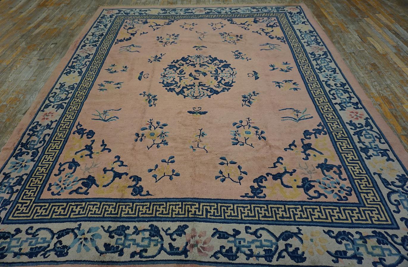 Chinesischer Peking-Teppich des frühen 20. Jahrhunderts ( 8' 'x 10' - 245x 305 cm ) 