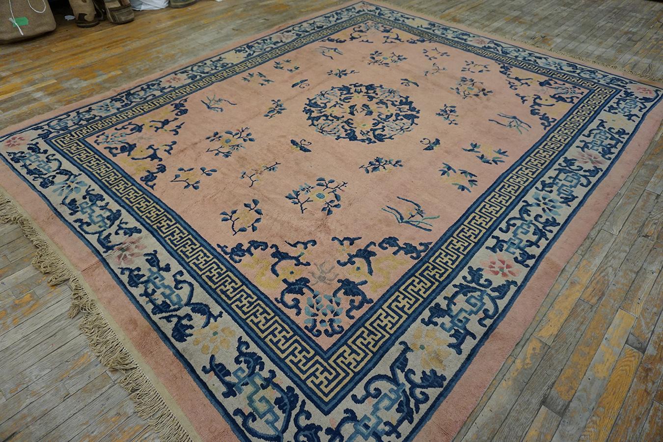 Hand-Knotted Early 20th Century Chinese Peking Carpet ( 8' 'x 10' - 245x 305 cm )  For Sale