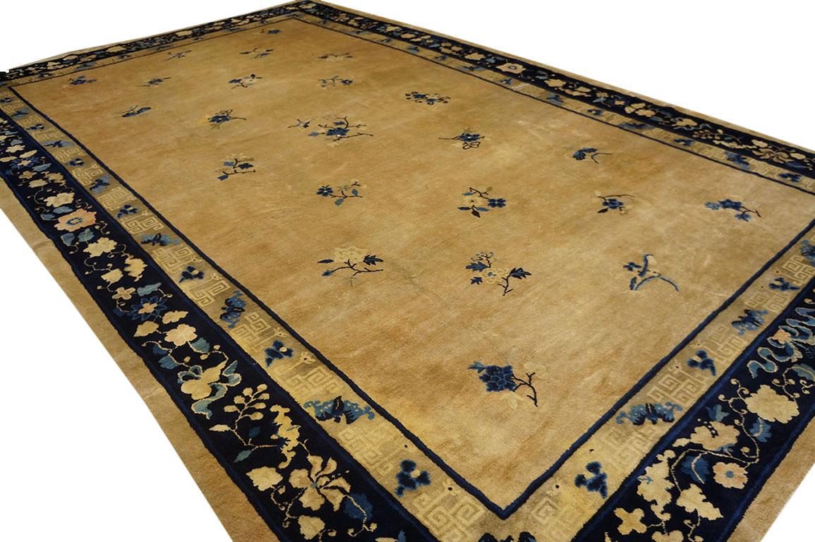 Early 20th Century Chinese Peking Carpet ( 8'10'' x 14' - 270 x 425 ) For Sale 1