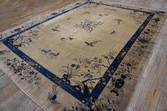 Early 20th Century Chinese Peking Carpet ( 8'10" x 11'6"  270 x 350 cm )