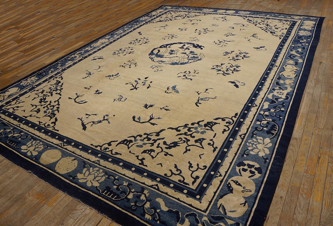 19th Century Chinese Peking Carpet ( 8'10