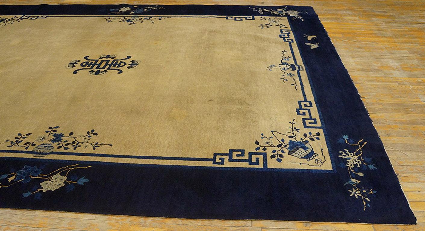 Tapis pékinois ancien de 8' 11