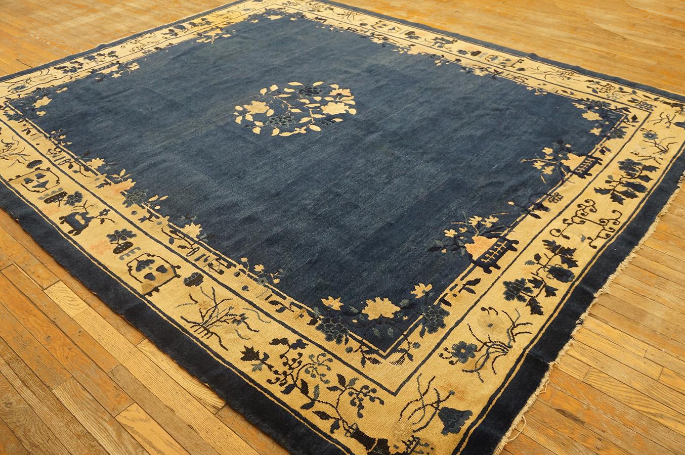 Early 20th Century Chinese Peking Carpet ( 8'1'' x 9'7'' - 245 x 292 ) For Sale 1
