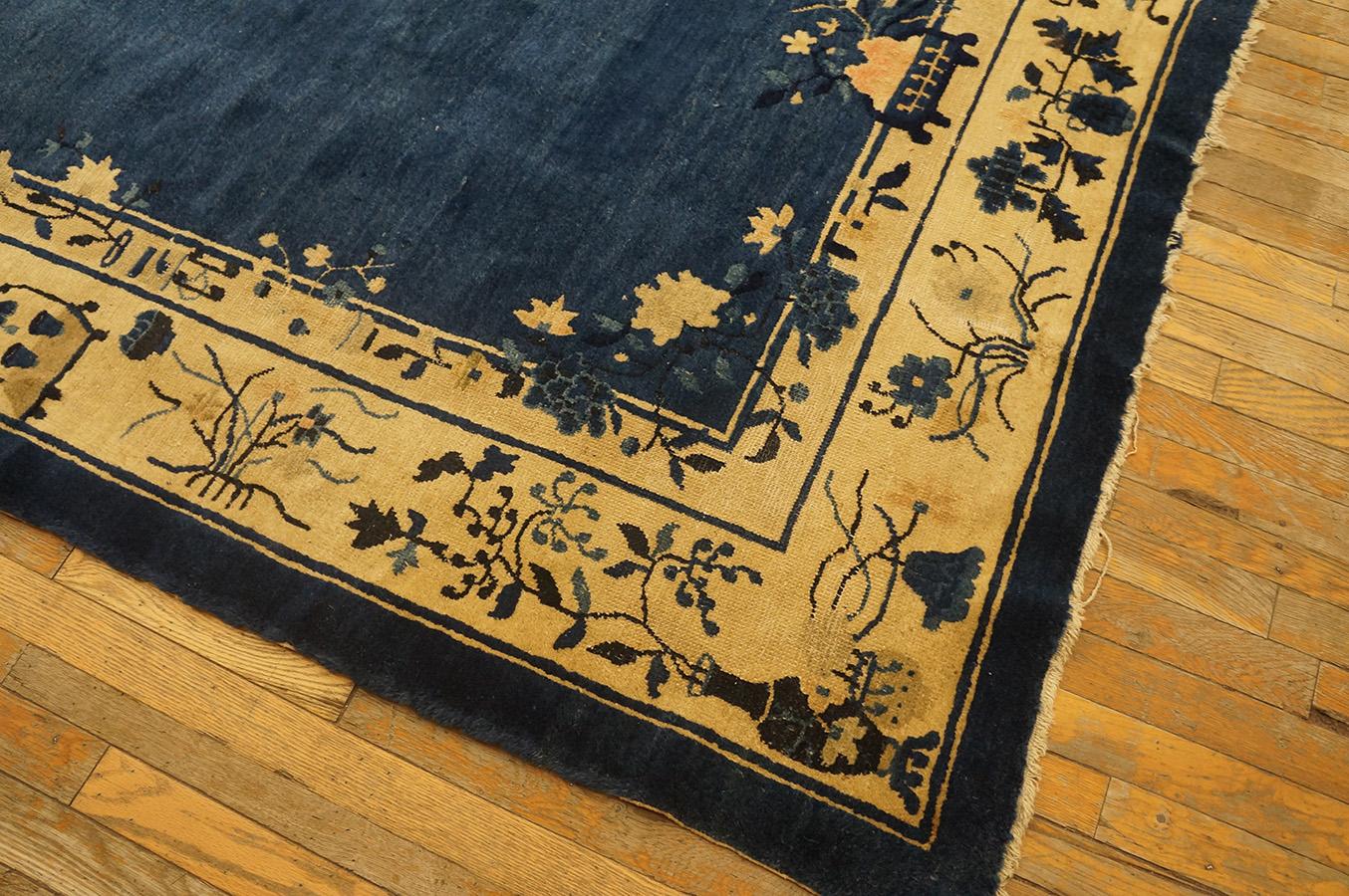 Early 20th Century Chinese Peking Carpet ( 8'1'' x 9'7'' - 245 x 292 ) For Sale 4