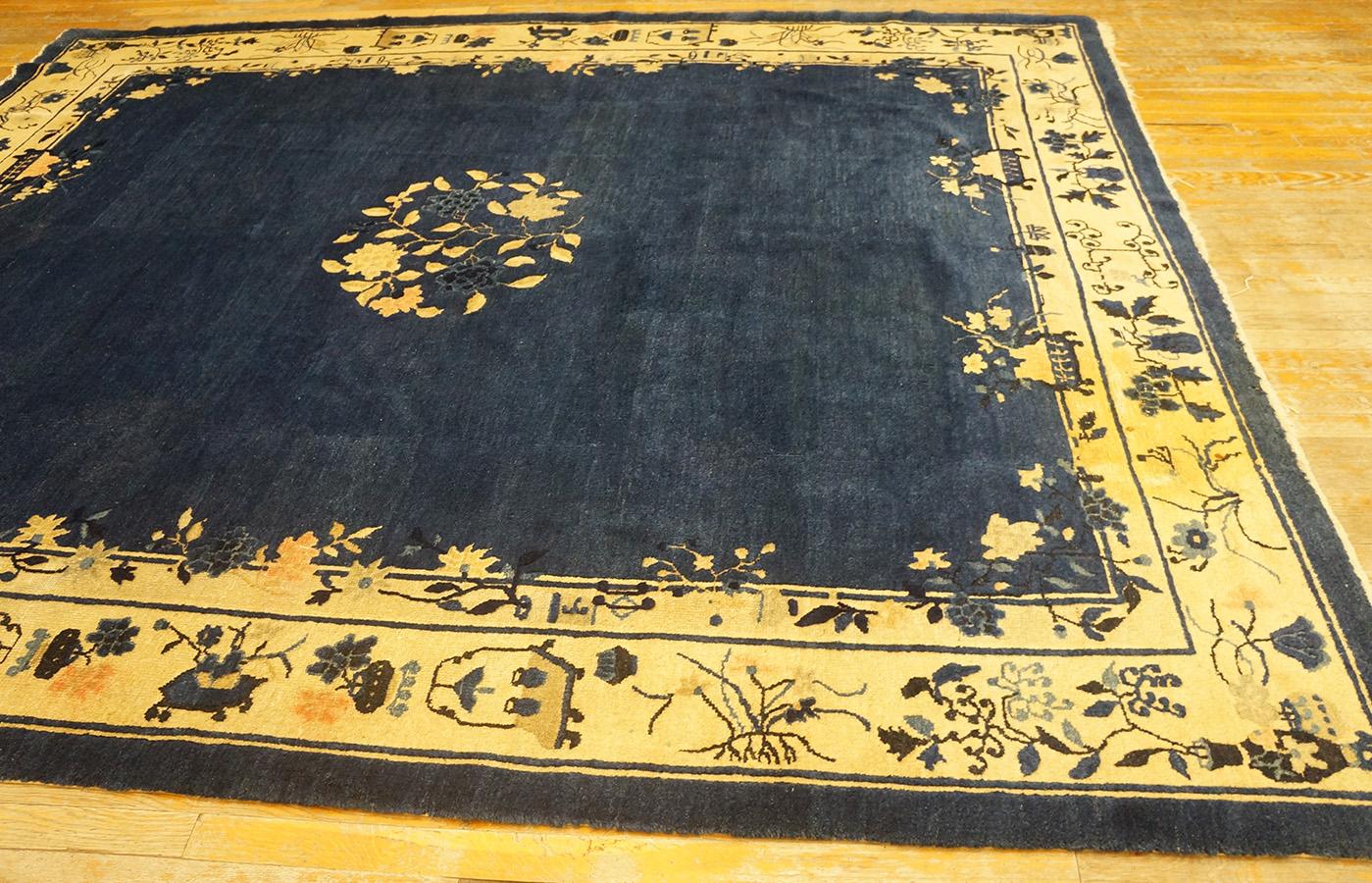 Early 20th Century Chinese Peking Carpet ( 8'1'' x 9'7'' - 245 x 292 ) For Sale 5