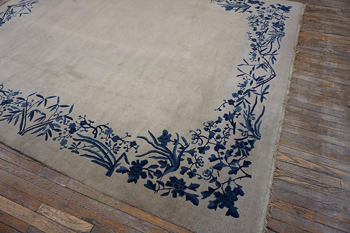 Début du 20ème siècle Tapis chinois de Pékin du début du 20ème siècle ( 8'2