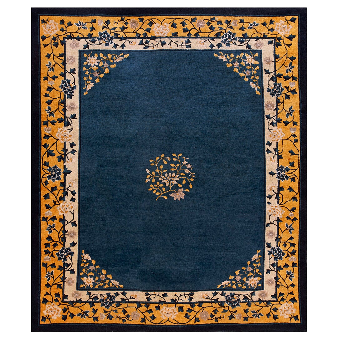 Early 20th Century Chinese Peking Carpet ( 8'2'' x 9'8'' - 250 x 295 ) For Sale