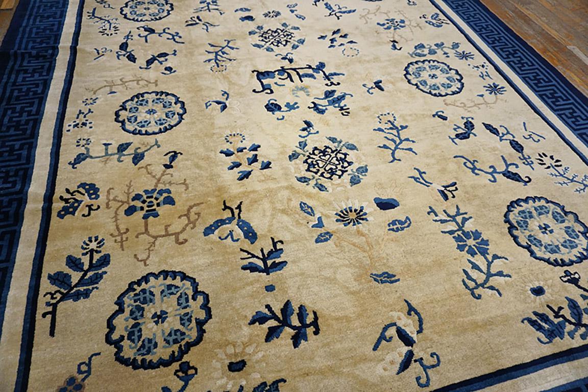 Pekinger Teppich des frühen 20. Jahrhunderts ( 8'2