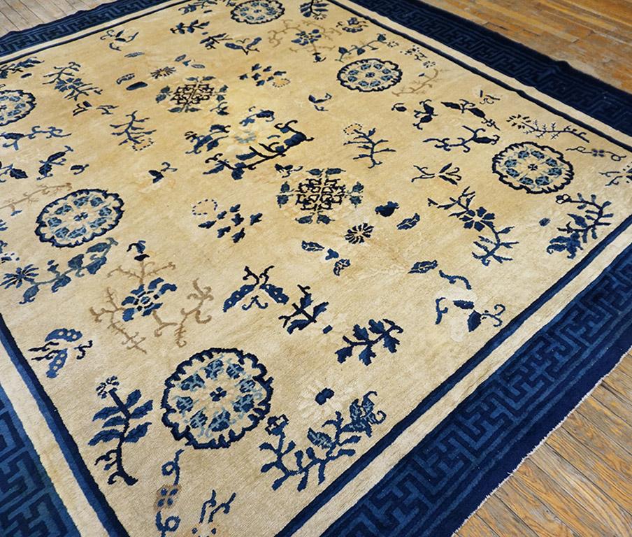 Pekinger Teppich des frühen 20. Jahrhunderts ( 8'2