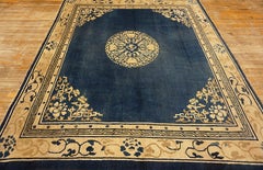 Antique Chinese Peking Rug 8' 4" x 7'