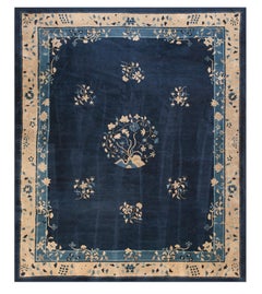 Antico tappeto cinese Peking 8' 4" x 9' 10"