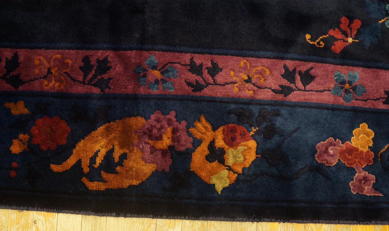 Early 20th Century Chinese Peking Carpet ( 8'9'' x 11'1