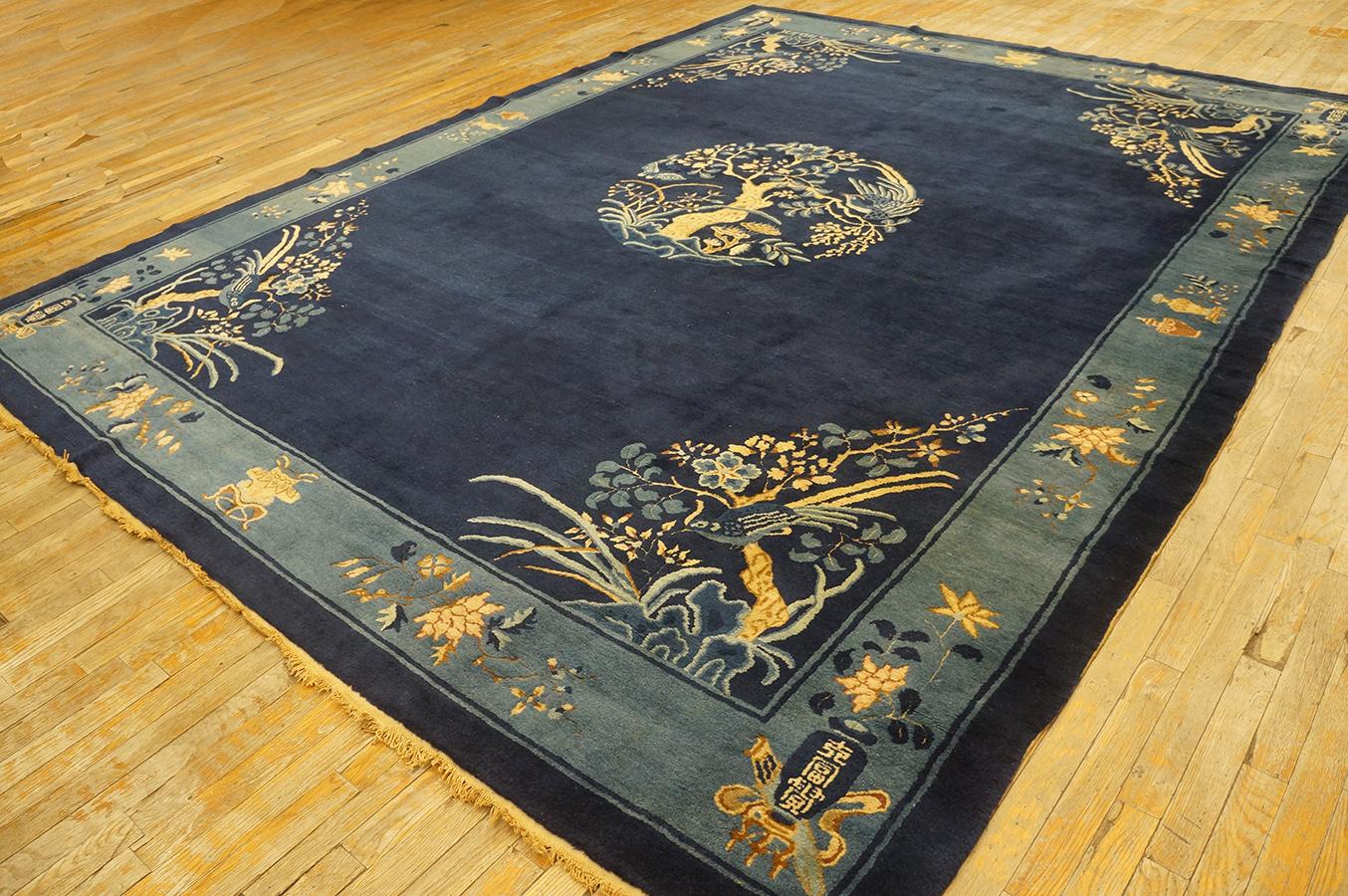 Début du 20ème siècle Tapis Pékin ancien de 8' 9''x11' 5'' en vente