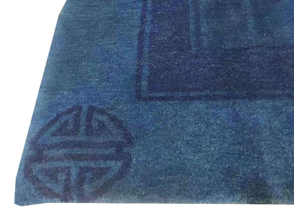 Early 20th Century Chinese Peking Carpet ( 8' x 9'8