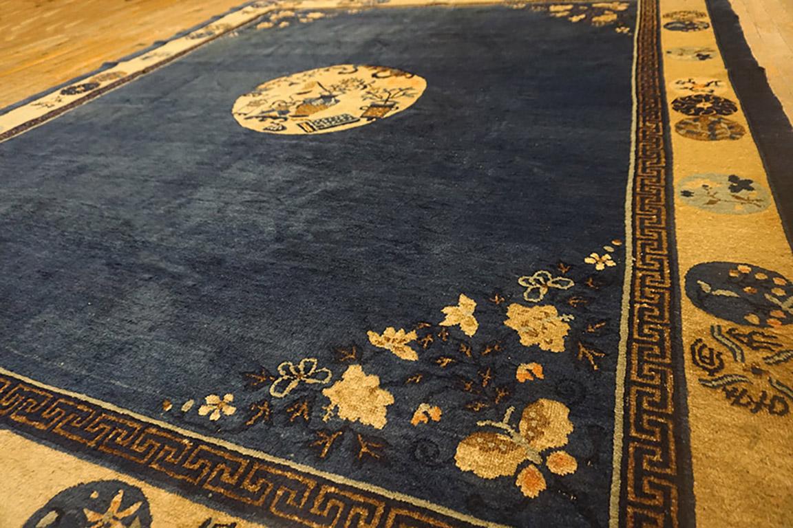 Early 20th Century Chinese Peking Carpet ( 8' x 9'6