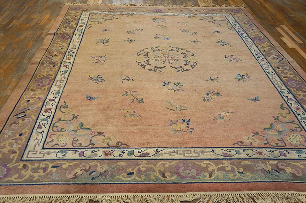 Antique Chinese Peking rug. Size: 8'10