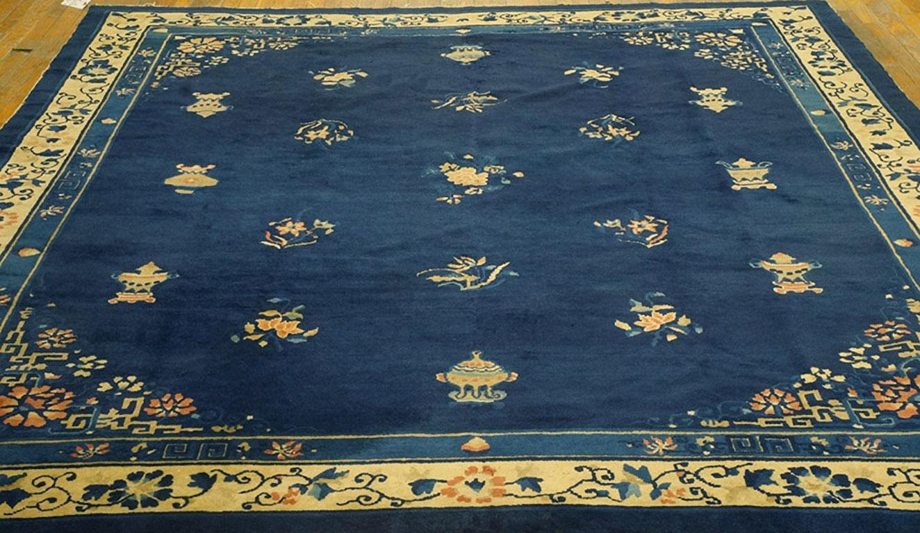 Hand-Knotted Late 19th Century Chinese Peking Carpet ( 8' 2