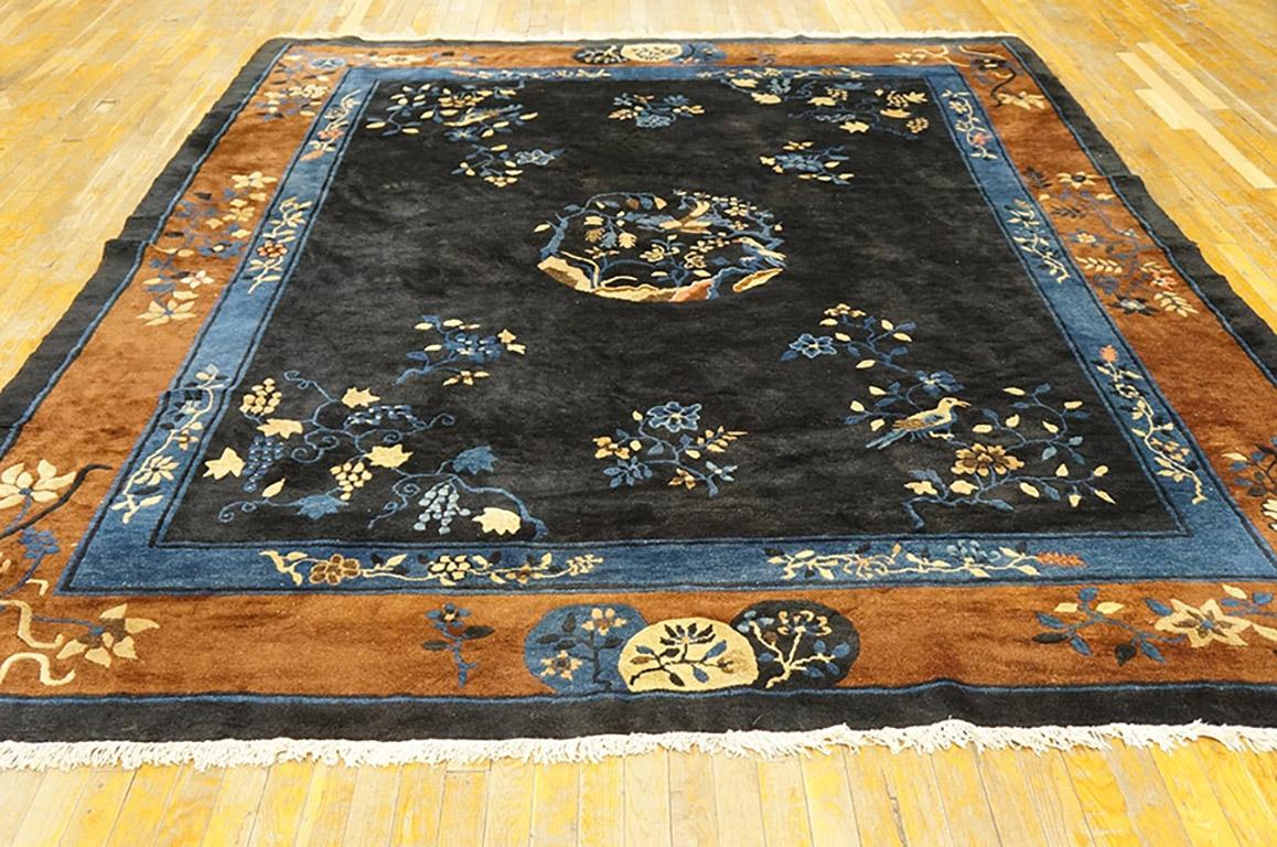 Antiguo chino - alfombra de Pekín, tamaño: 8'2