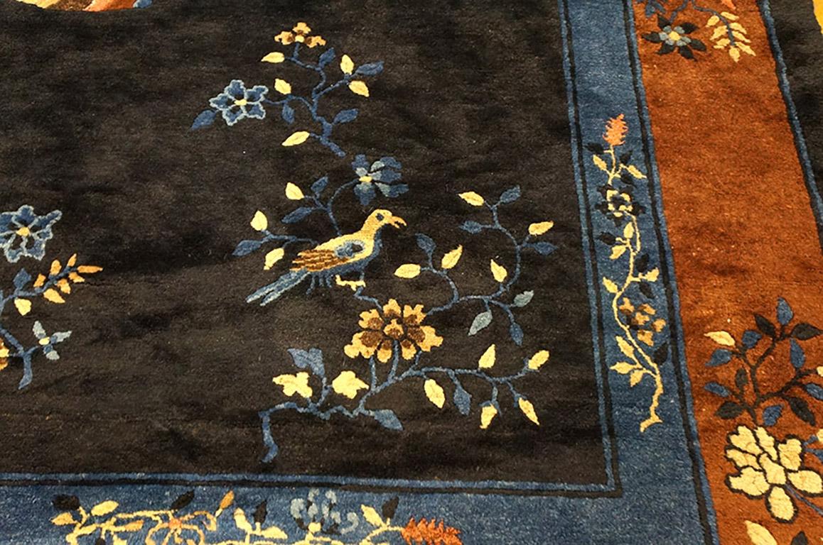 Wool Antique Chinese Peking Rug 8' 2