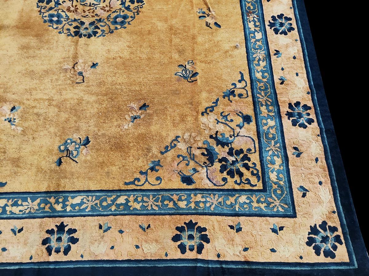 Early 20th Century Earl;y 20th Century Chinese Peking Carpet ( 8'2