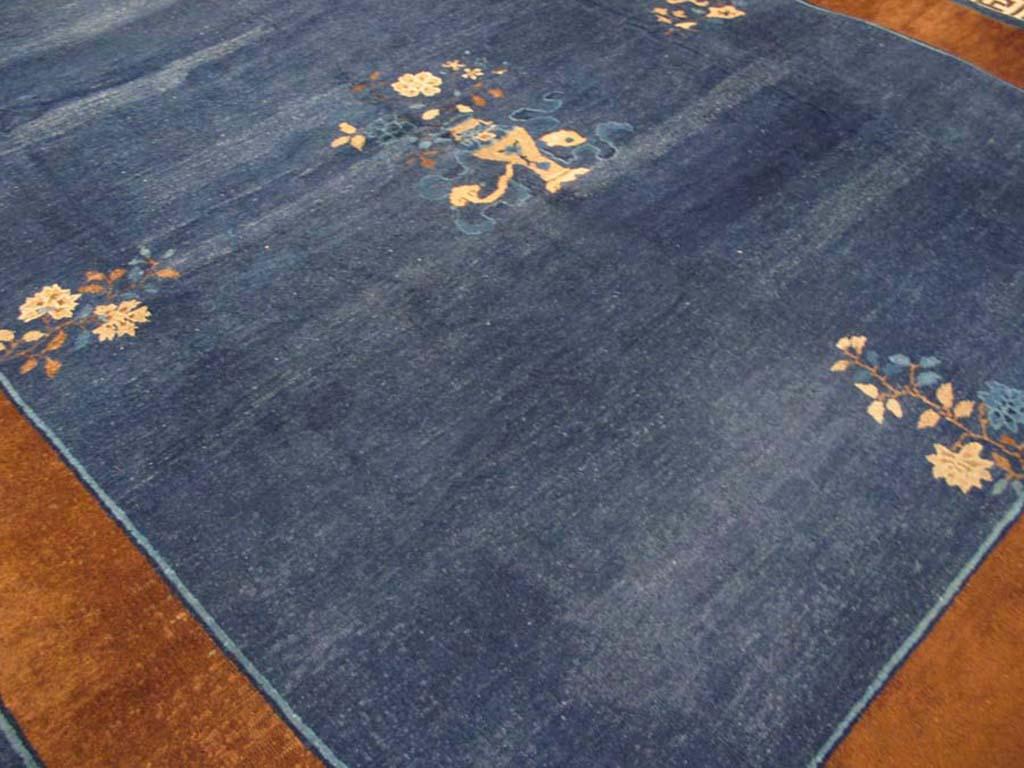 Antique Chinese - Peking rug. Size: 8'3