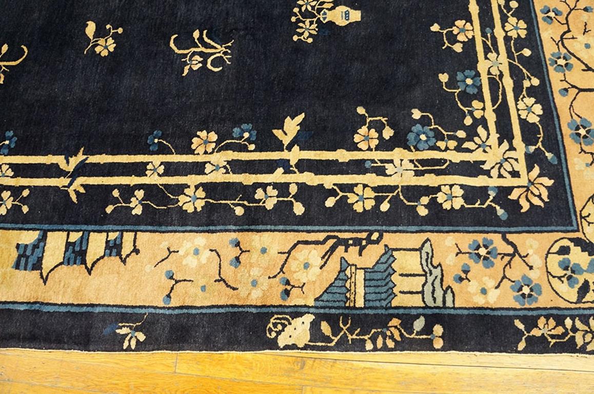 Antique Chinese Peking rug, size: 8'4