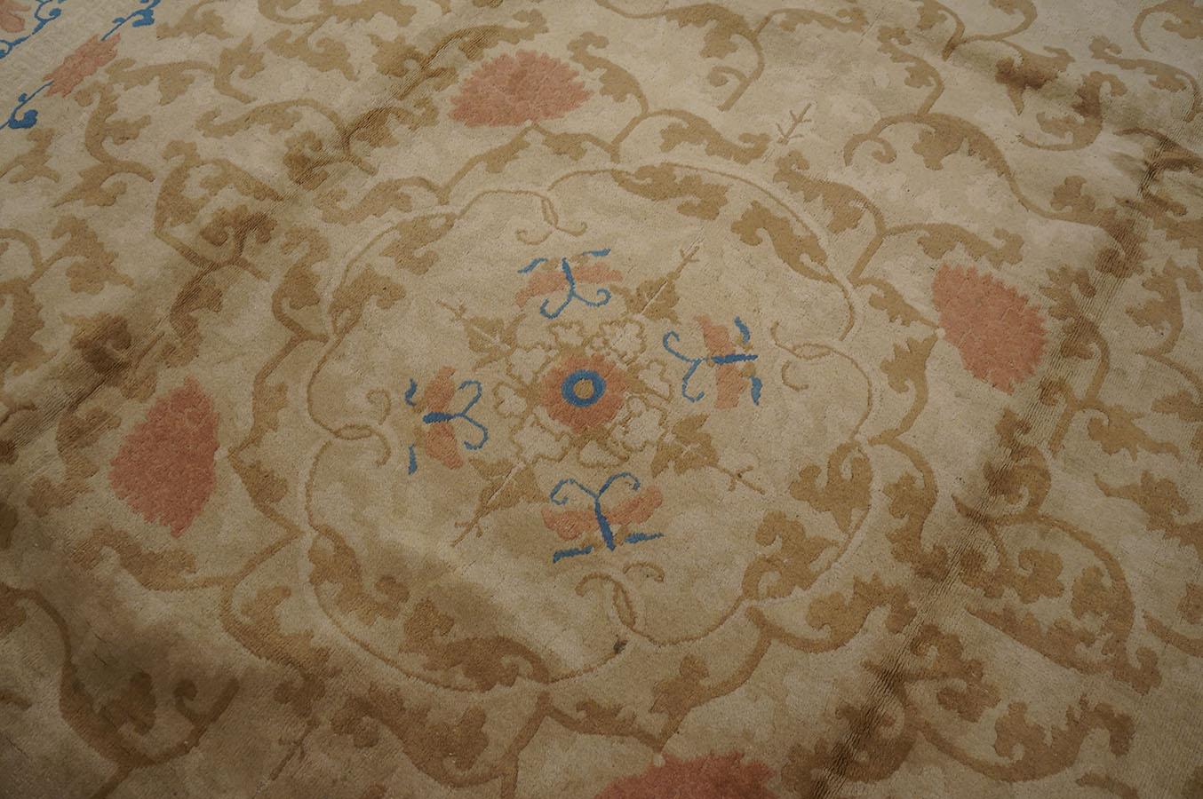 Antiquité chinoise - Tapis de Pékin, taille ? : 8'6