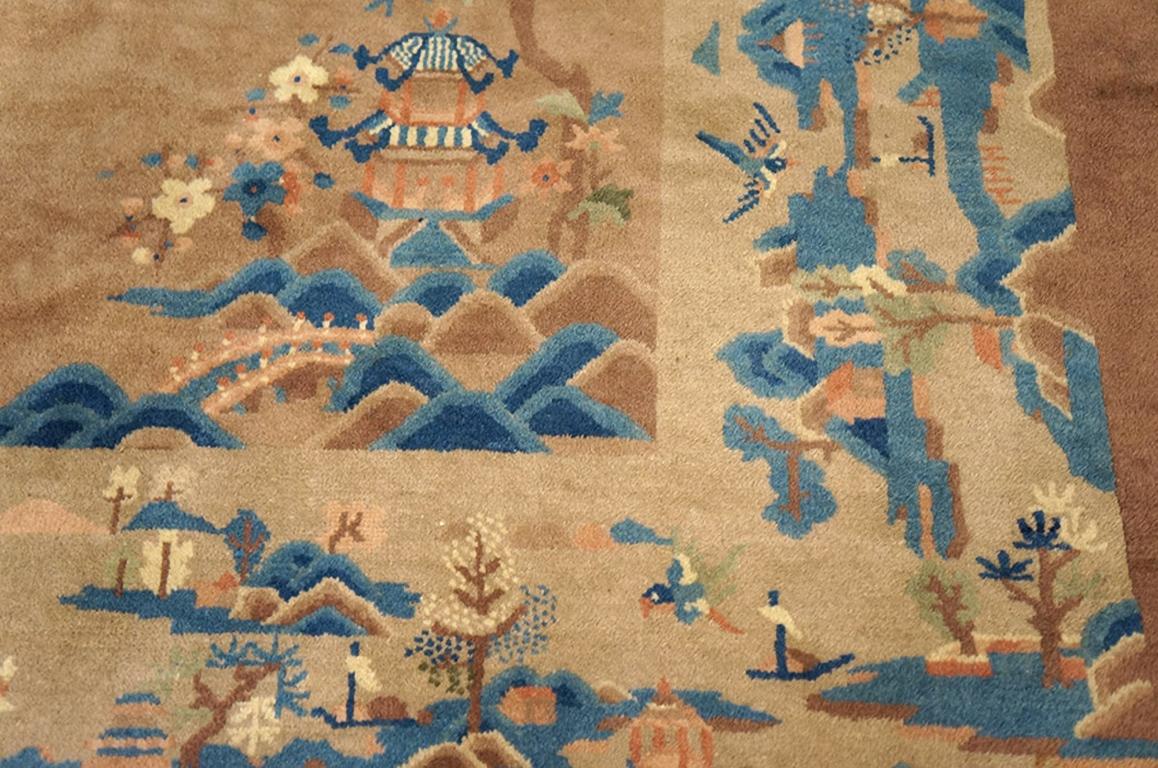 Early 20th Century Chinese Peking Carpet ( 8'8