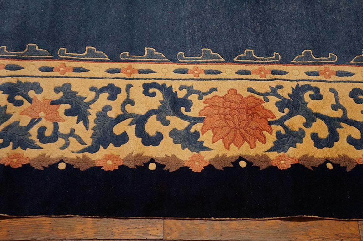Noué à la main Tapis chinois ancien de Pékin de 8' 8