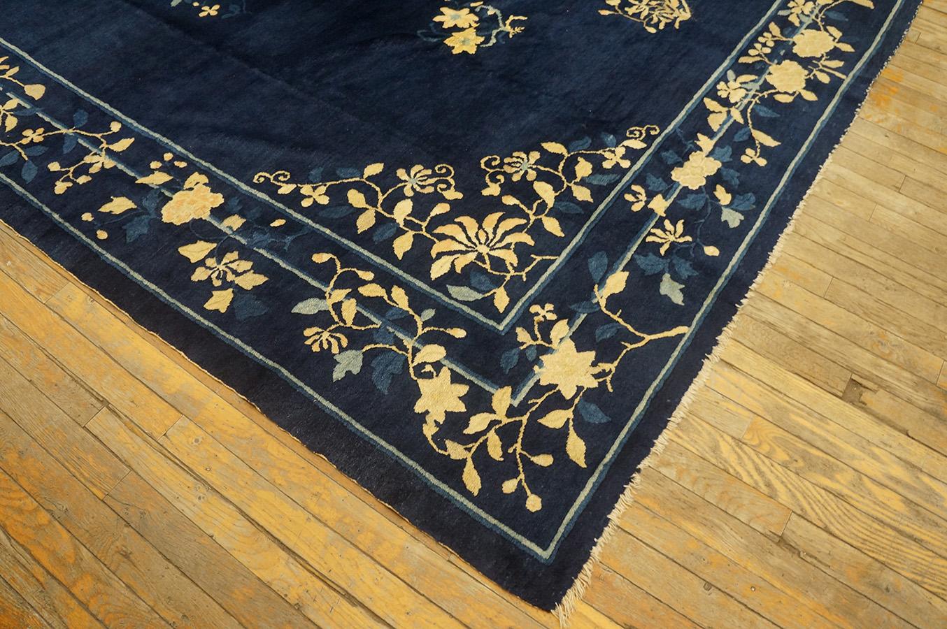 Tapis chinois de Pékin du début du 20ème siècle ( 9' x 11'4'' - 274 x 345 ) en vente 6
