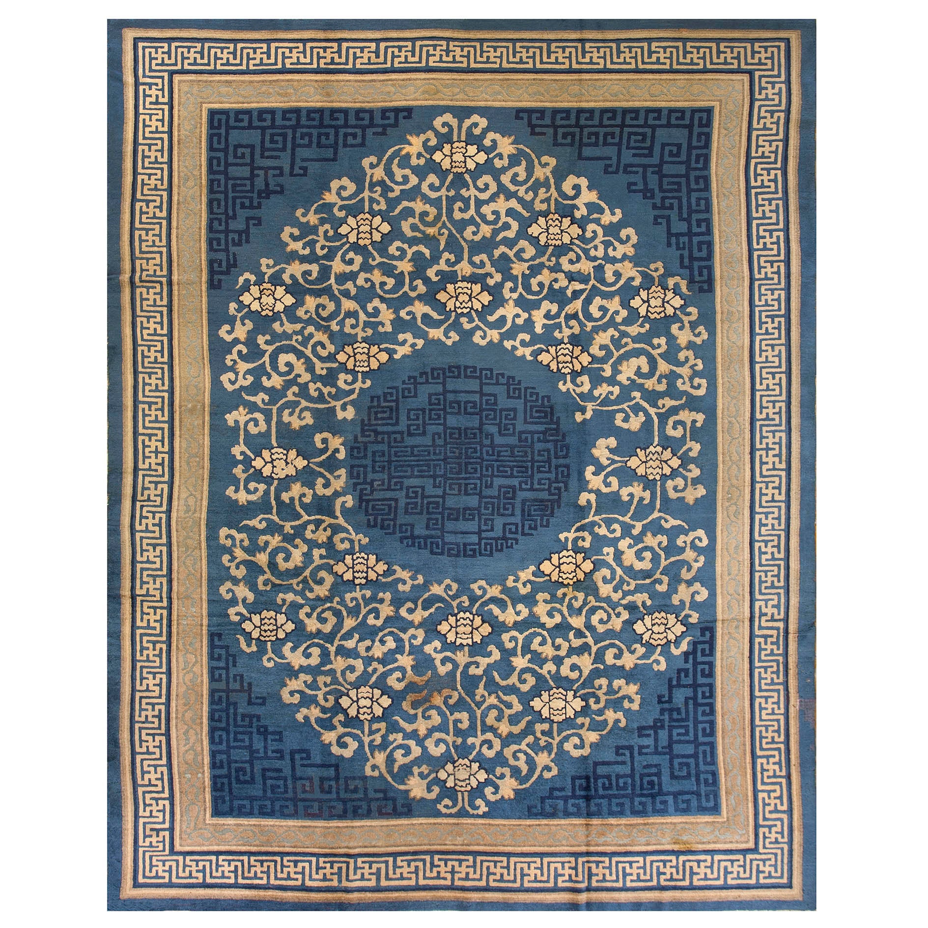 Tapis pékinois ancien de 9' 0'' x11' 4''
