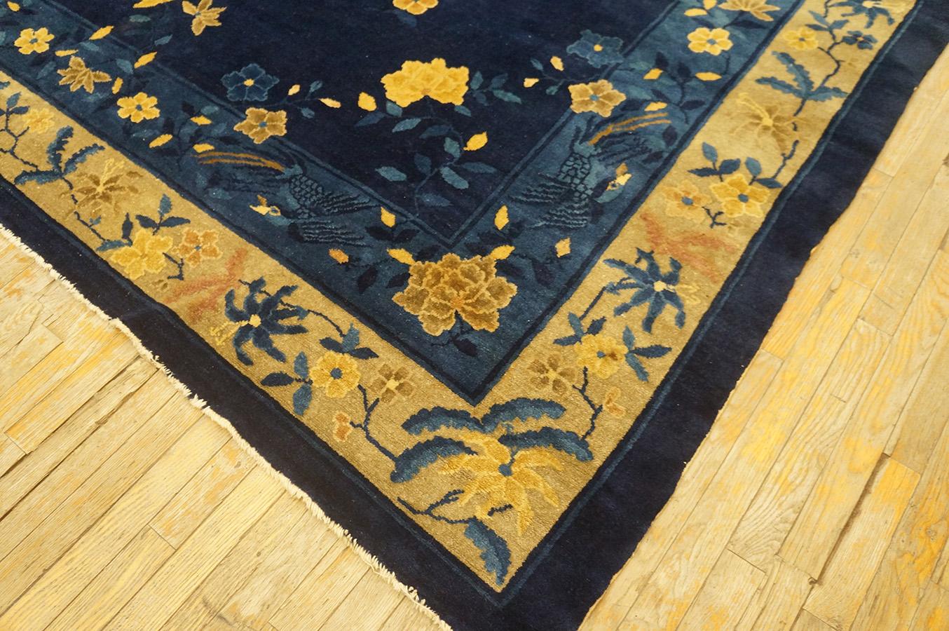 Chinesischer Pekinger Teppich des frühen 20. Jahrhunderts ( 9' x 11'6'' - 275 x 350)  im Angebot 6