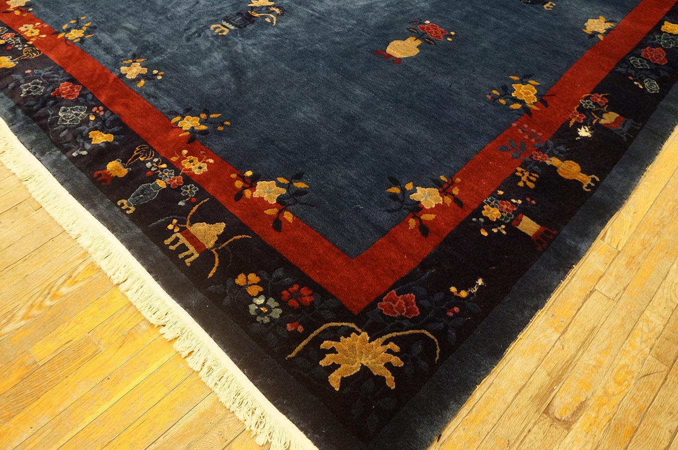Antiker chinesischer Pekinger Teppich (Chinesisch) im Angebot