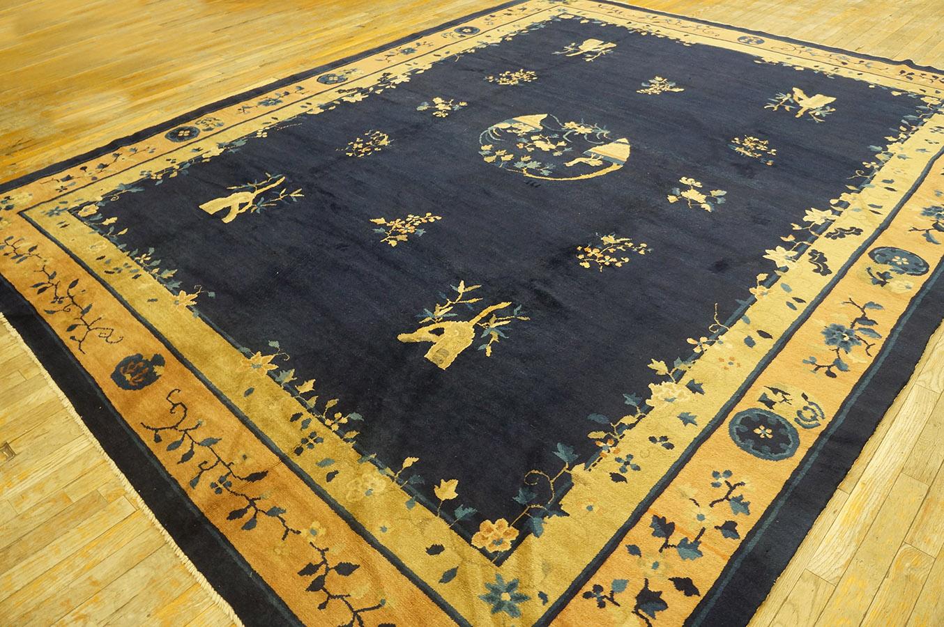 Tapis chinois de Pékin du début du 20e siècle ( 9' 2'' x 11' 7'' - 280 x 353 cm) en vente 1