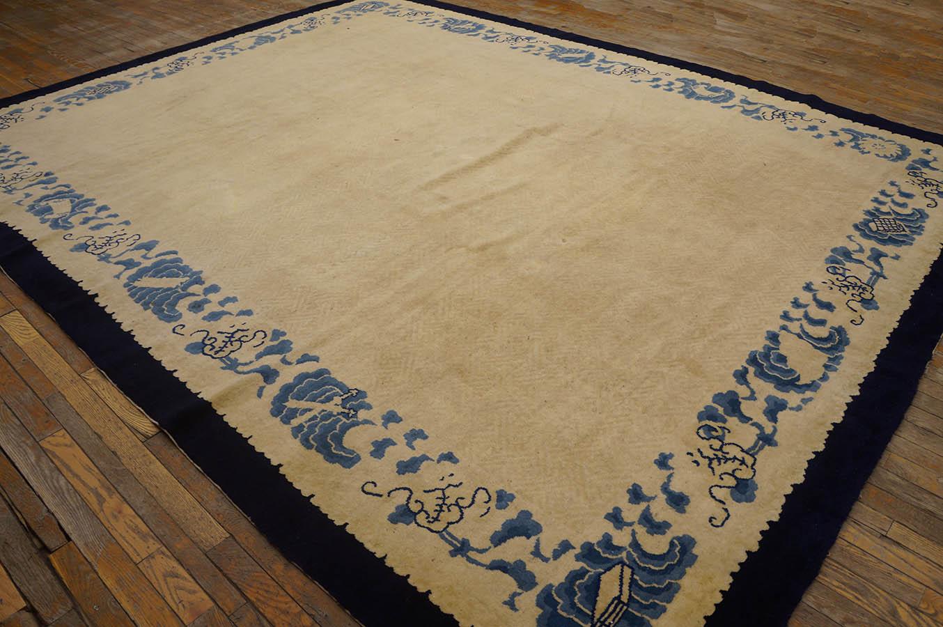 19th Century Chinese Peking Carpet with Tone-on-Tone Pattern
9'2'' x 11'8'' - 280 x 355