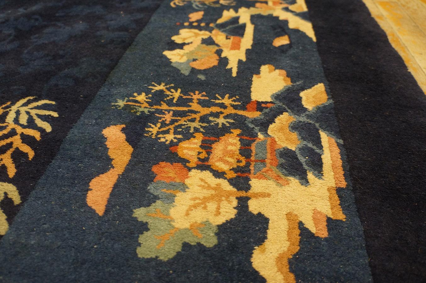 Tapis chinois de Pékin du début du 20ème siècle ( 9'2''x 11'9'' - 279 x 358 ) en vente 4
