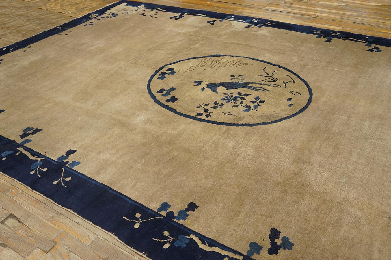 Early 20th Century Chinese Peking Carpet ( 9'3'' x 14'3'' - 282 x 435 ) For Sale 1