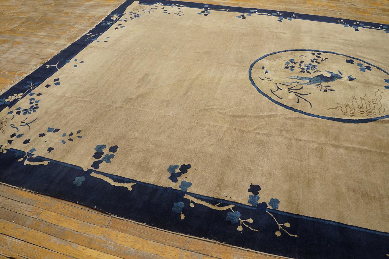 Early 20th Century Chinese Peking Carpet ( 9'3'' x 14'3'' - 282 x 435 ) For Sale 5
