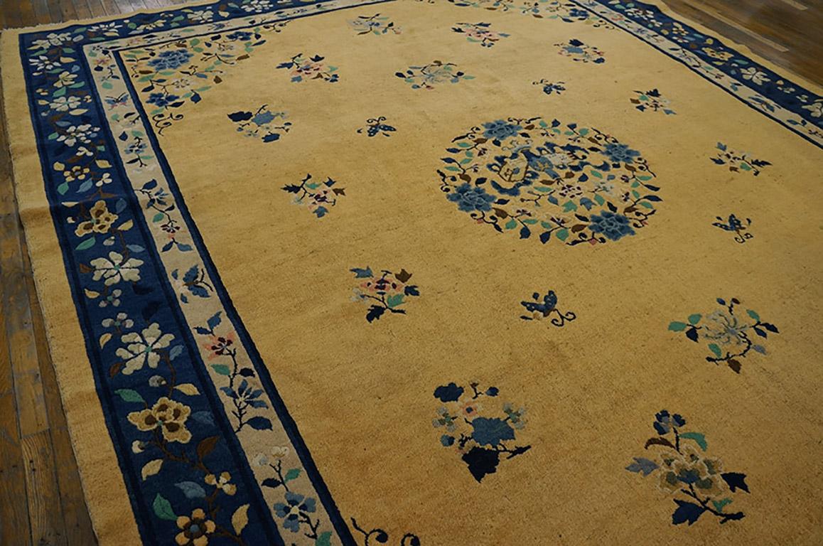 Antique Chinese Peking Rug In Good Condition In New York, NY