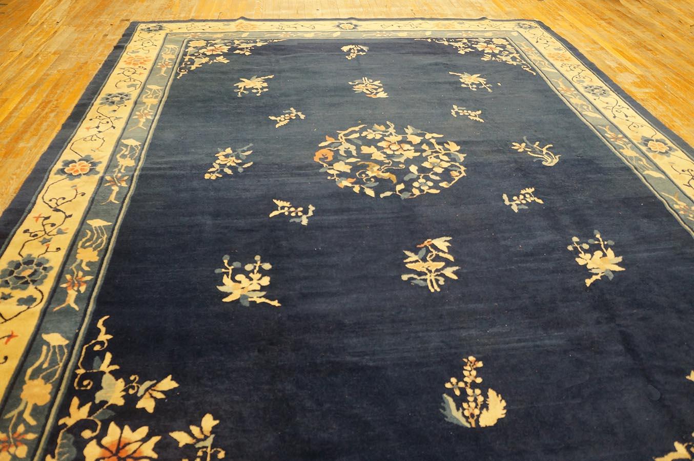 Antique Chinese Peking Rug 9' 4