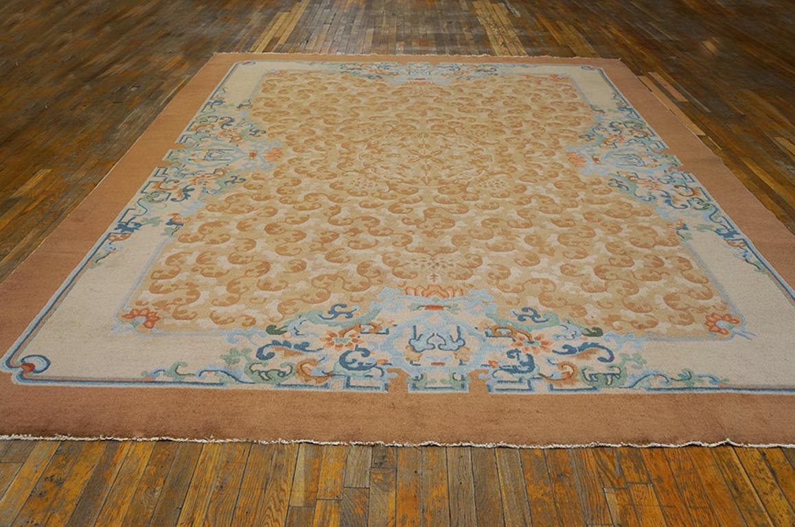 Antique Chinese - Peking rug, size: 9'0