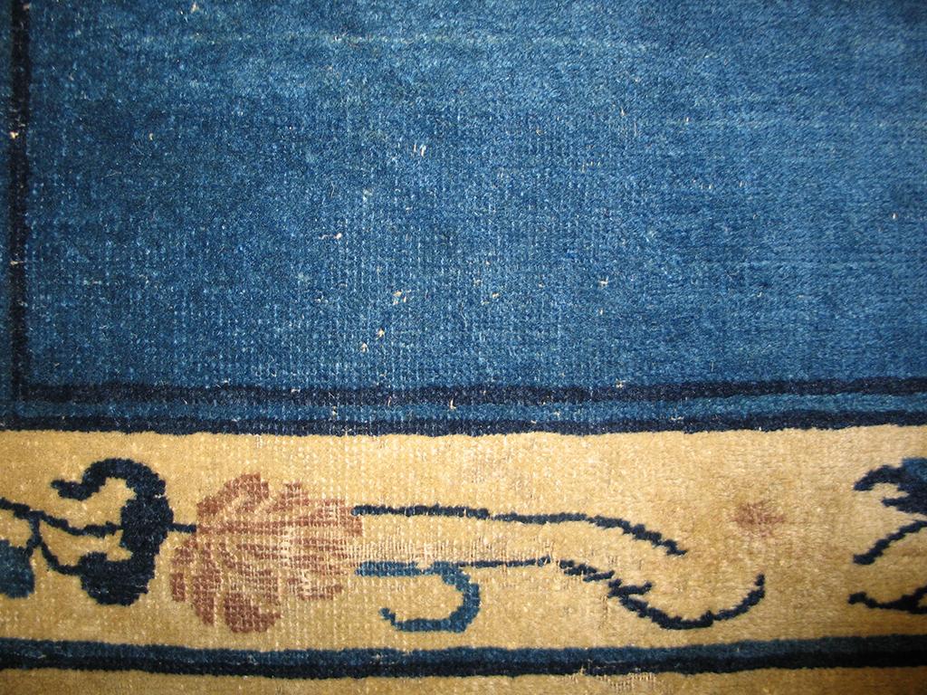 Noué à la main Tapis chinois ancien de Pékin de 9' 0