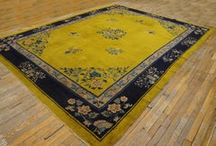 Antique Chinese Peking Rug 9' 0" x 11' 6"