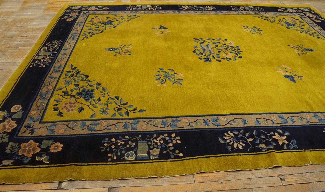 Chinois Tapis chinois ancien de Pékin de 9' 0
