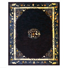 Antique Late 19th Century Chinese Peking Carpet ( 9' x 11'6" - 275 x 350 )