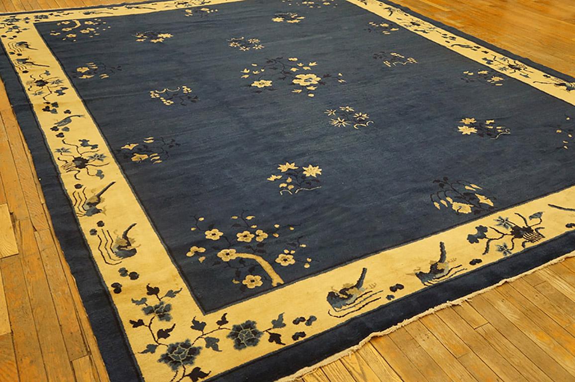 Early 20th Century Chinese Peking Carpet ( 9' x 11'4