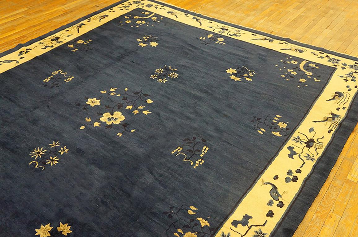 Early 20th Century Chinese Peking Carpet ( 9' x 11'4