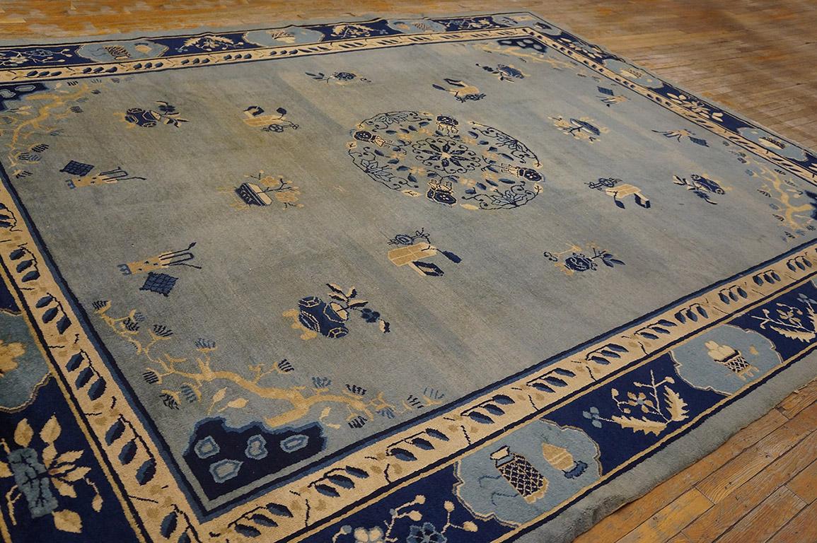 Antiker chinesischer, Peking-Teppich im Zustand „Gut“ im Angebot in New York, NY